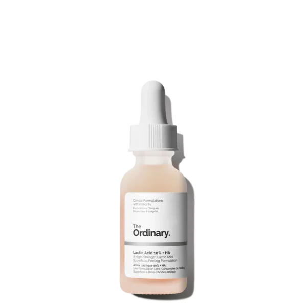 The Ordinary Lactic Acid 10% + HA – Exfoliate, Hydrate & Rejuvenate