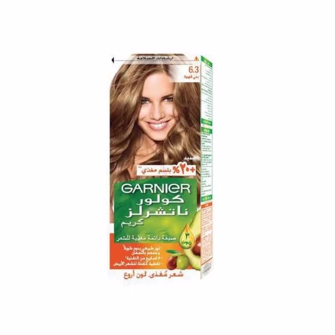 Garnier Color Naturals Hair Color 6.3 Dark Golden Blonde – Vibrant and Natural Shine