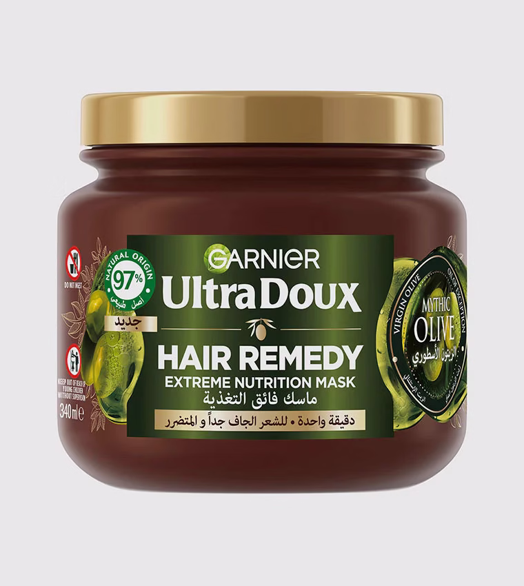 Garnier Ultra Doux Legendary Olive Hair Mask 340ml – Deep Nourishment