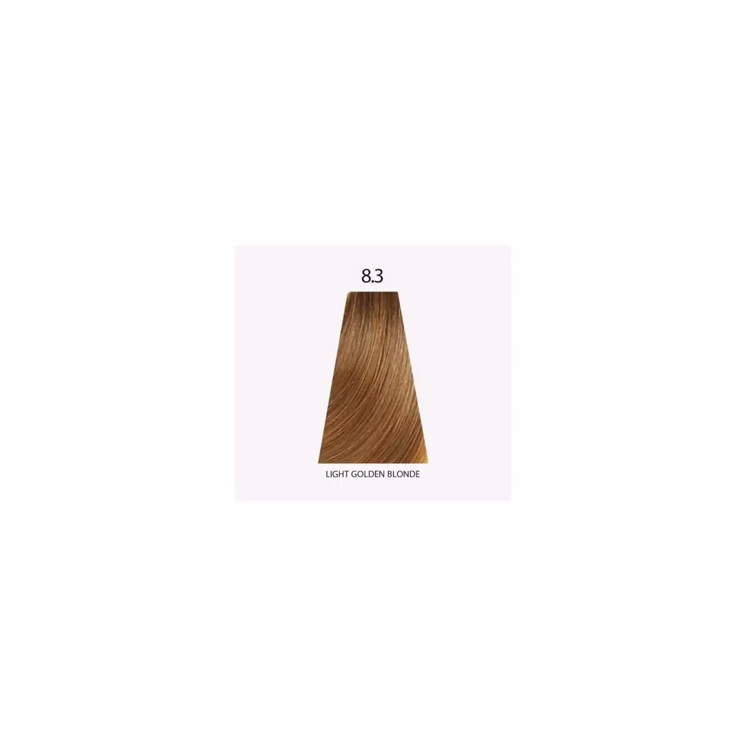 Keune Hair Color 60ml 8.3 Light Golden Blonde – Vibrant and Natural Blonde