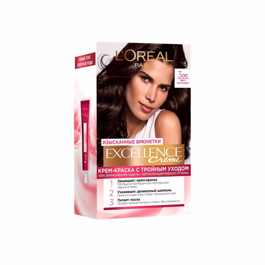 L’Oréal Excellence Creme 300 Hair Color – Rich, Long-Lasting Color