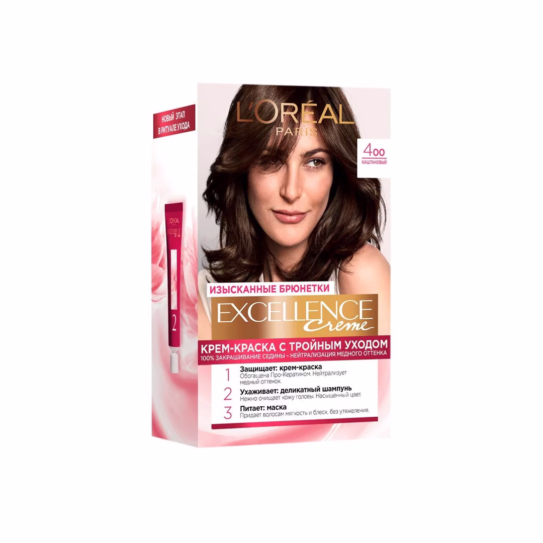 Loreal Excellence Creme 400 – Permanent Hair Color