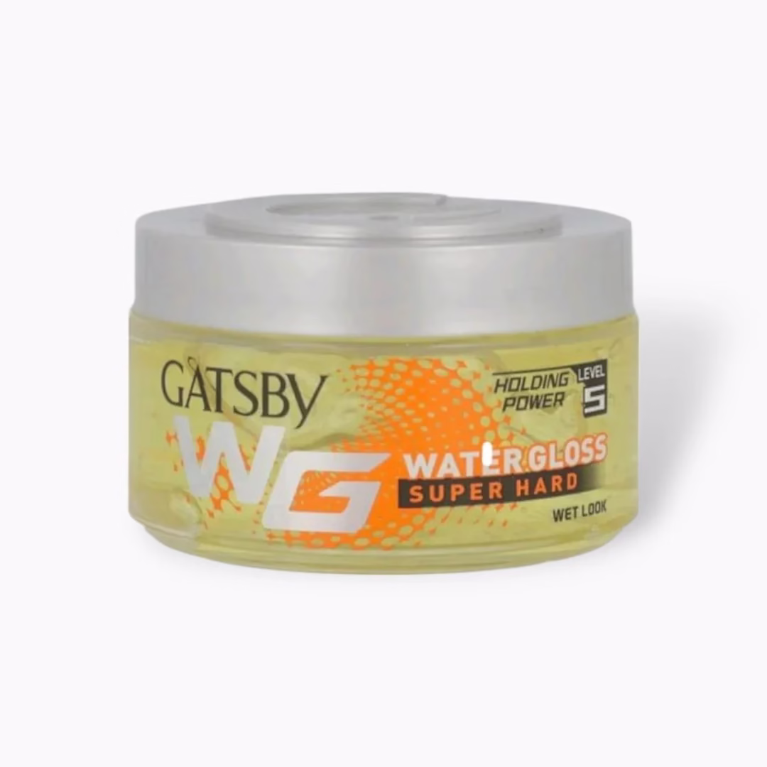 Gatsby 75g Super Hard Styling Gel – Long-Lasting Control