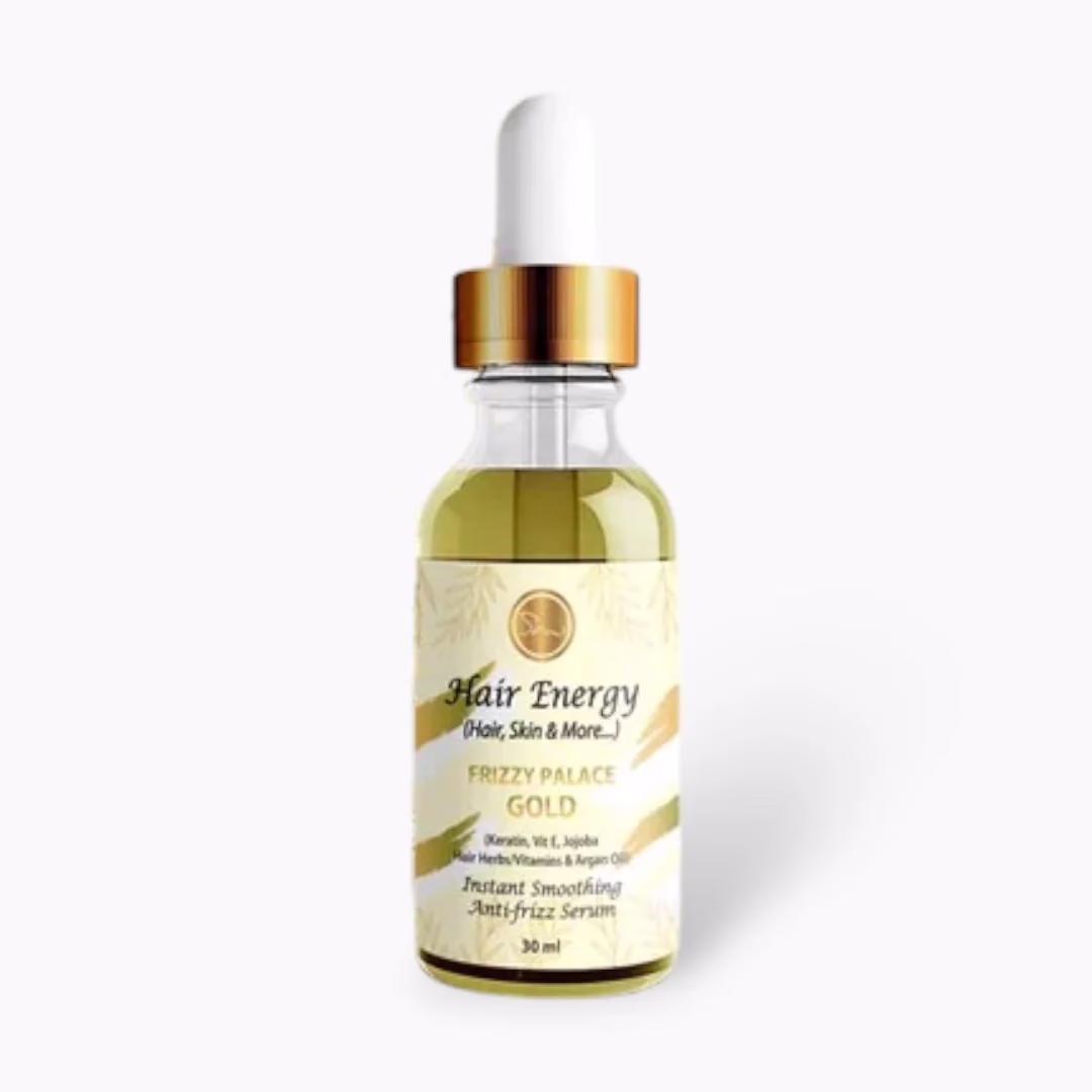 Hair Energy Frizzy Palace Gold Hair Serum 30ml – Smooth and Shiny Hair