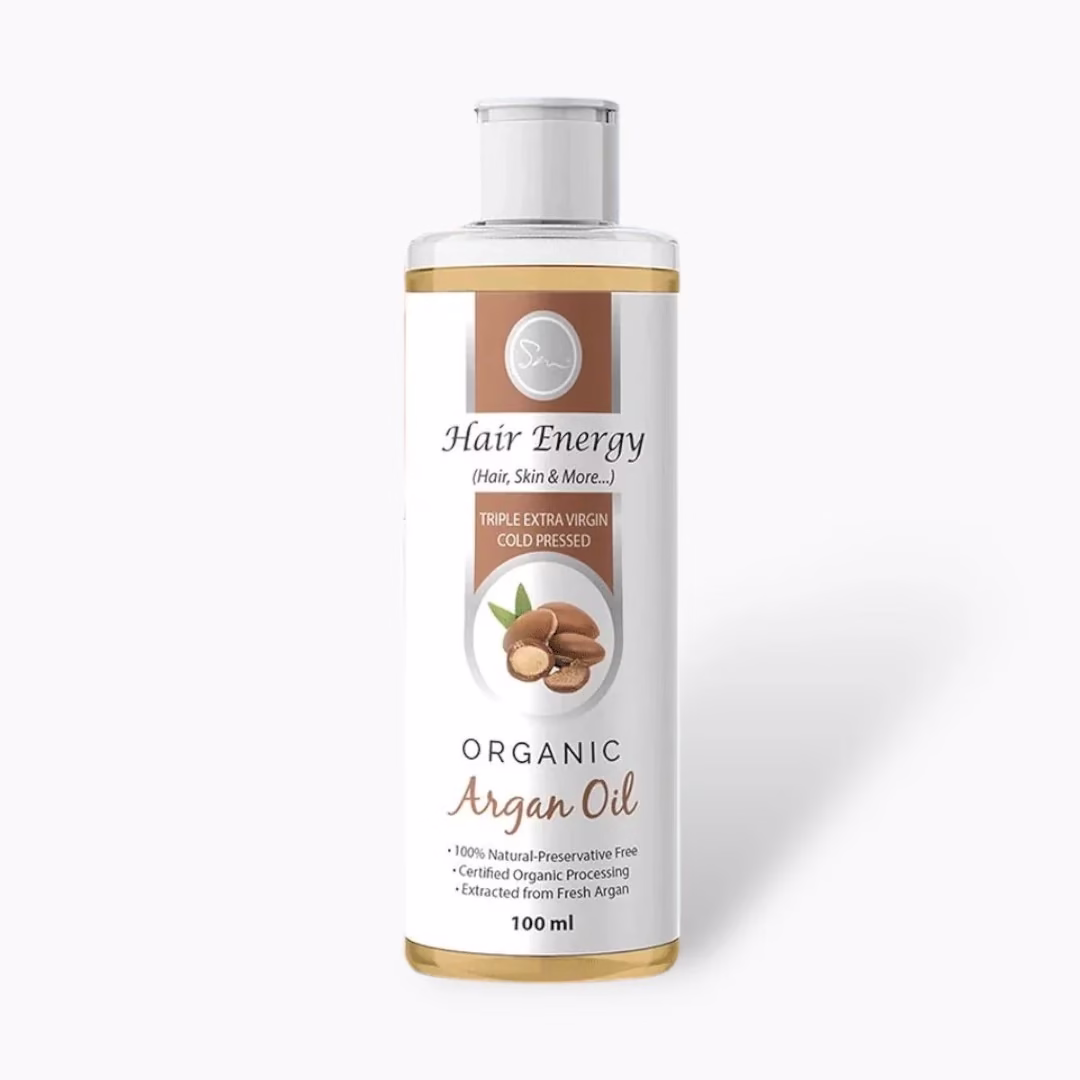 Hair Energy Organic Argan Oil 100ml – Nourish and Smooth Hair Naturally