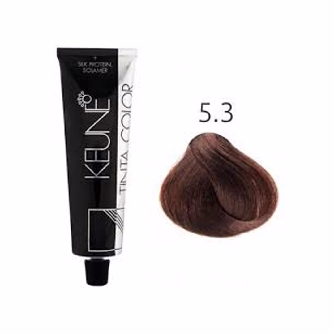 Keune Hair Color 5.3 Light Golden Brown – Natural and Vibrant Hair Color