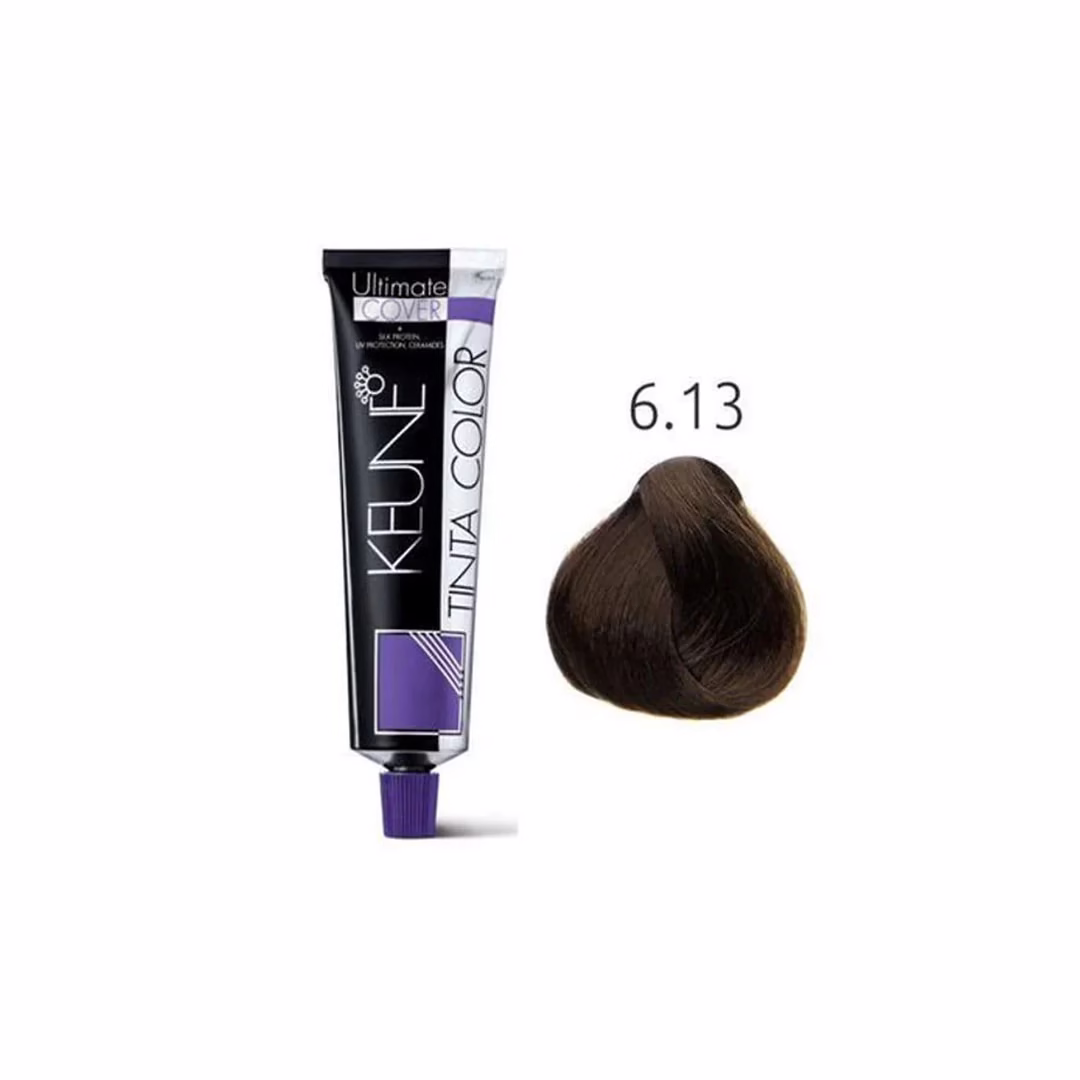 Keune Professional Tinta Hair Color – Shade 6.13 Dark Ash Golden Blonde