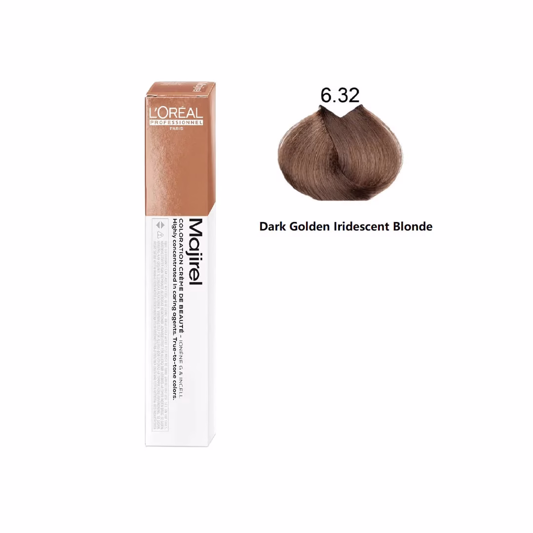 L’Oréal Professional Majirel Hair Color – 7.32 Golden Iridescent Blonde