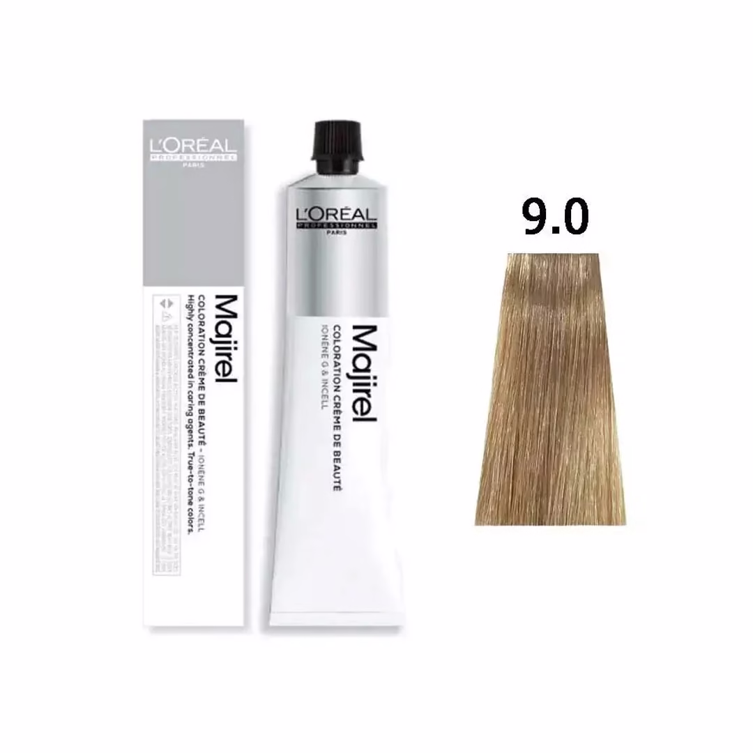 Loreal Majirel Permanent Hair Color – 9.0 Light Blonde