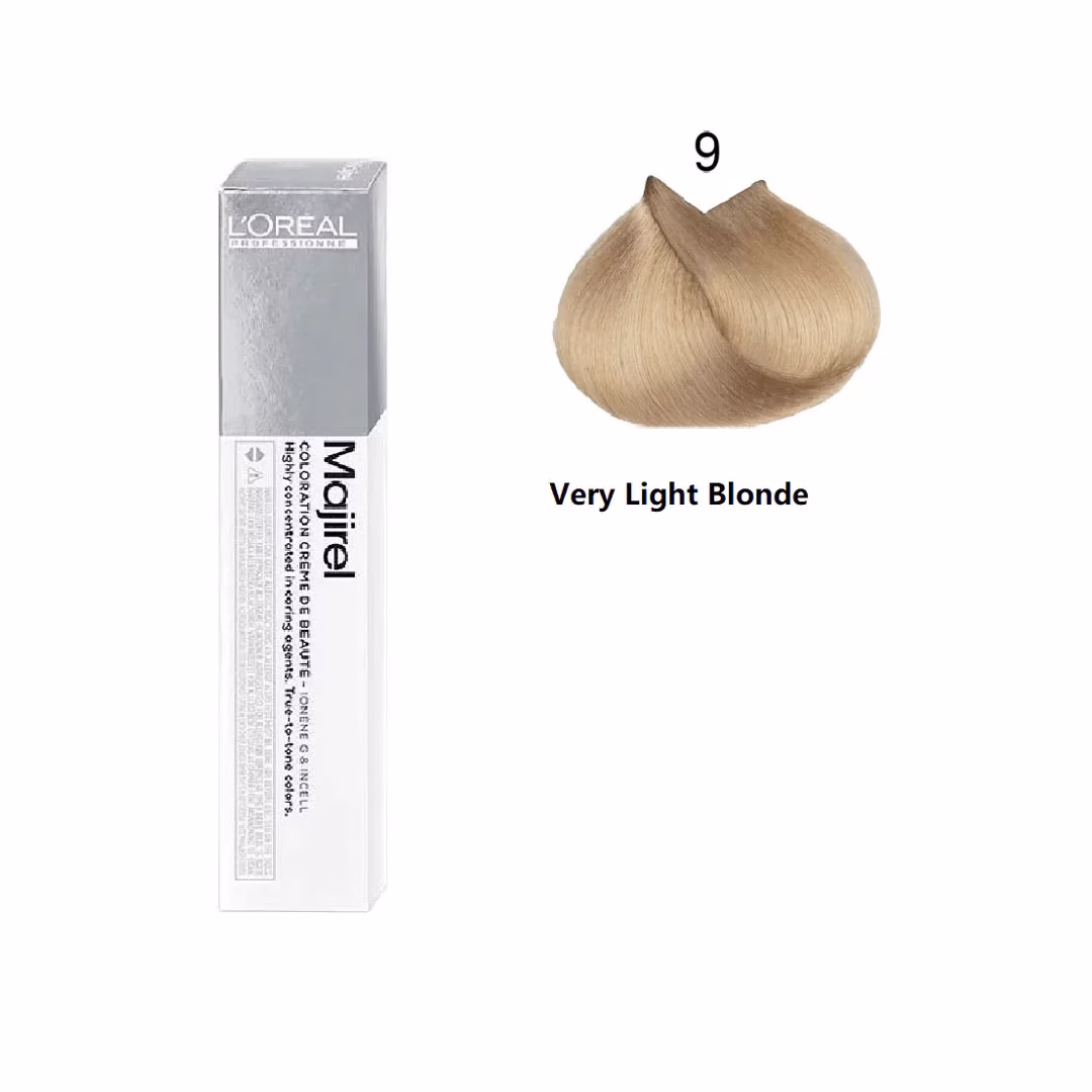 Majirel 9 by L’Oréal – Permanent Professional Light Blonde Color