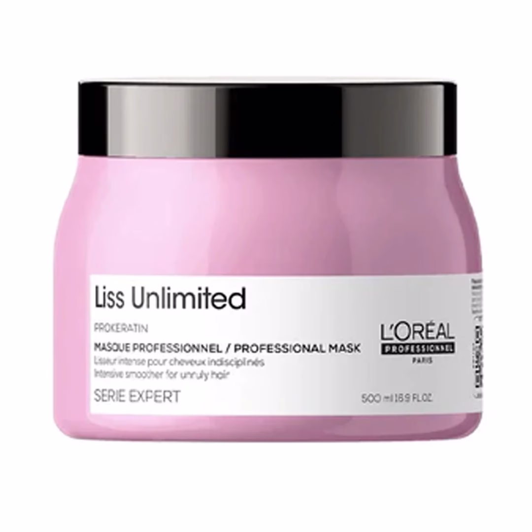 L’Oréal Serie Liss Unlimited Hair Mask 500ml – Smooth and Frizz-Free Hair