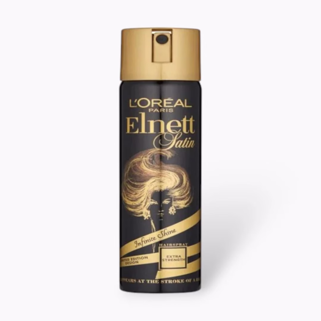 L’Oréal Elnett Lumiere Infinite Shine Dull Hair Spray 75ml – Shine and Lightweight Hold