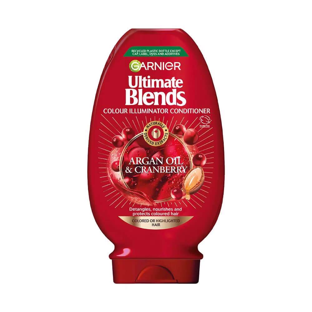 Garnier Ultimate Blends Argan Oil & Cranberry Colour Conditioner – 400ml