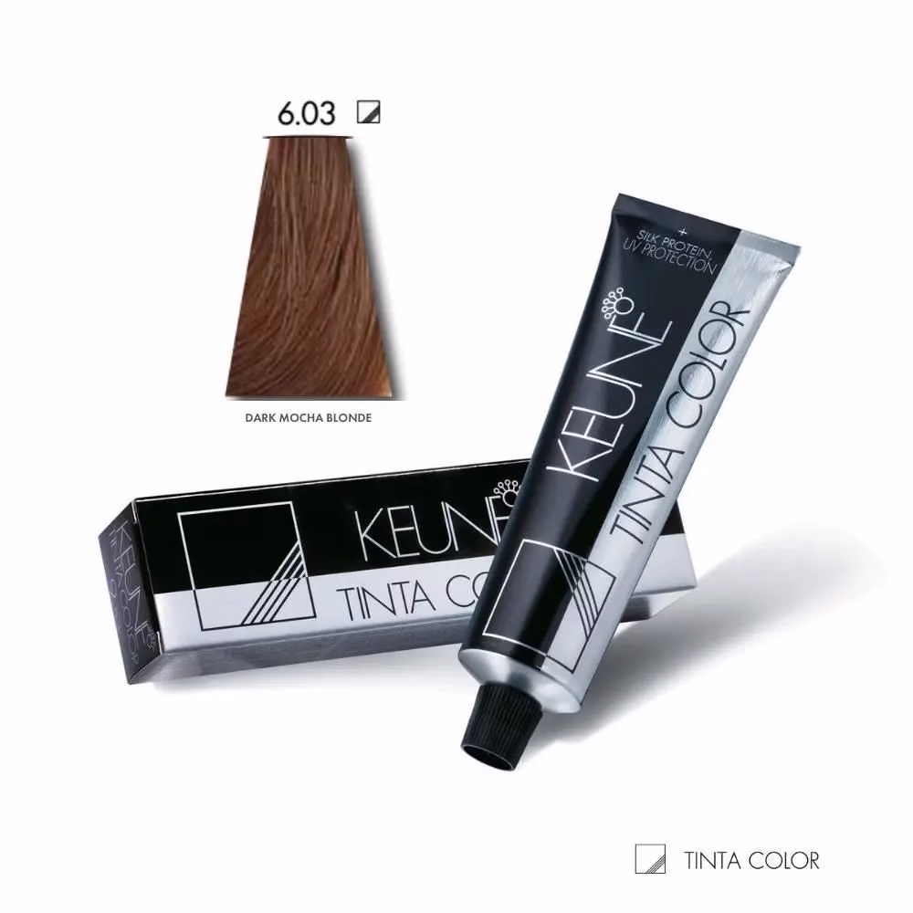 Keune Professional Tinta Hair Color – Shade 6.03 Dark Mocha Blonde