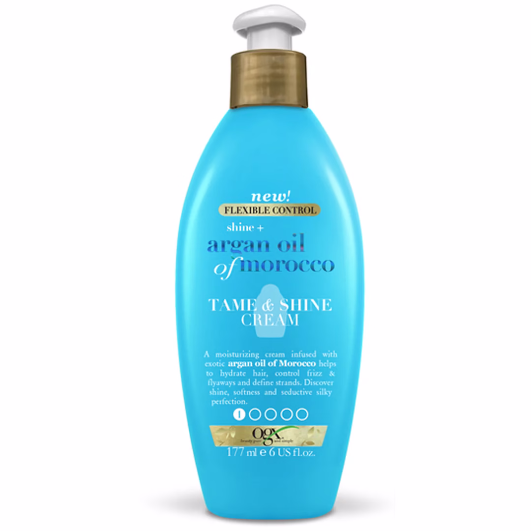 OGX Tame & Shine Hair Cream 177ml – Argan Oil of Morocco