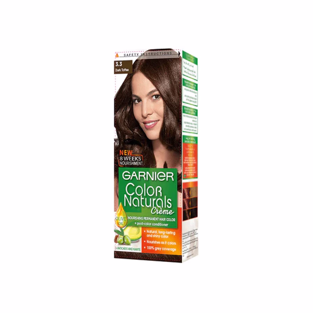 Garnier 3.3 Dark Toffee Noir Caramel – Color Naturals Hair Dye