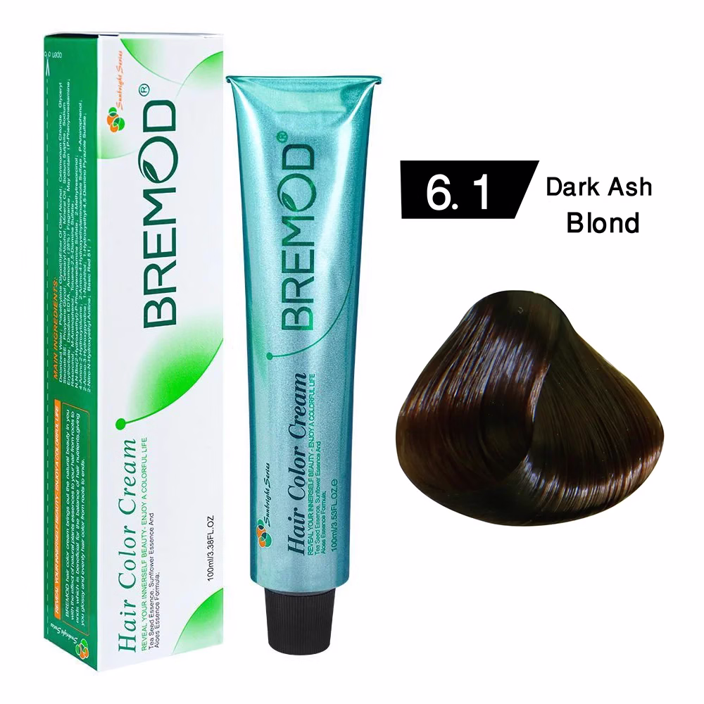 Bremod Hair colour Dark Ash Blond 6.1 100ml