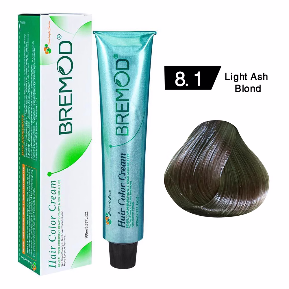 Bremod Hair Colour Light Ash Blond 8.1 100ml