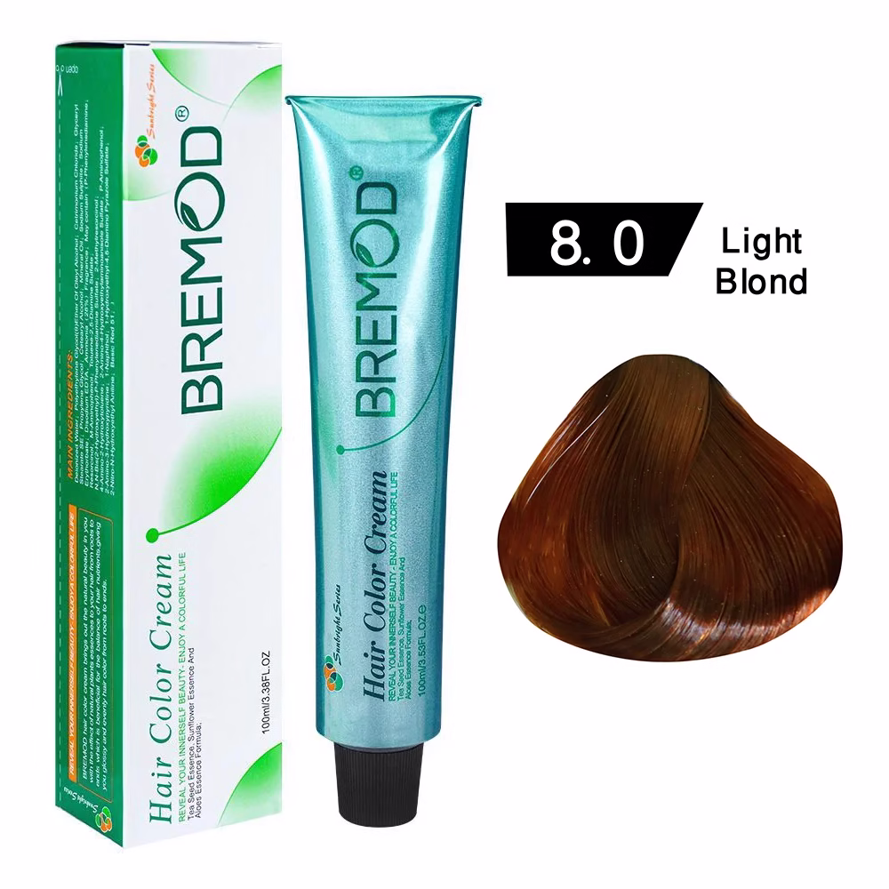 Bremod hair Colour Light Blond 8.0 100ml