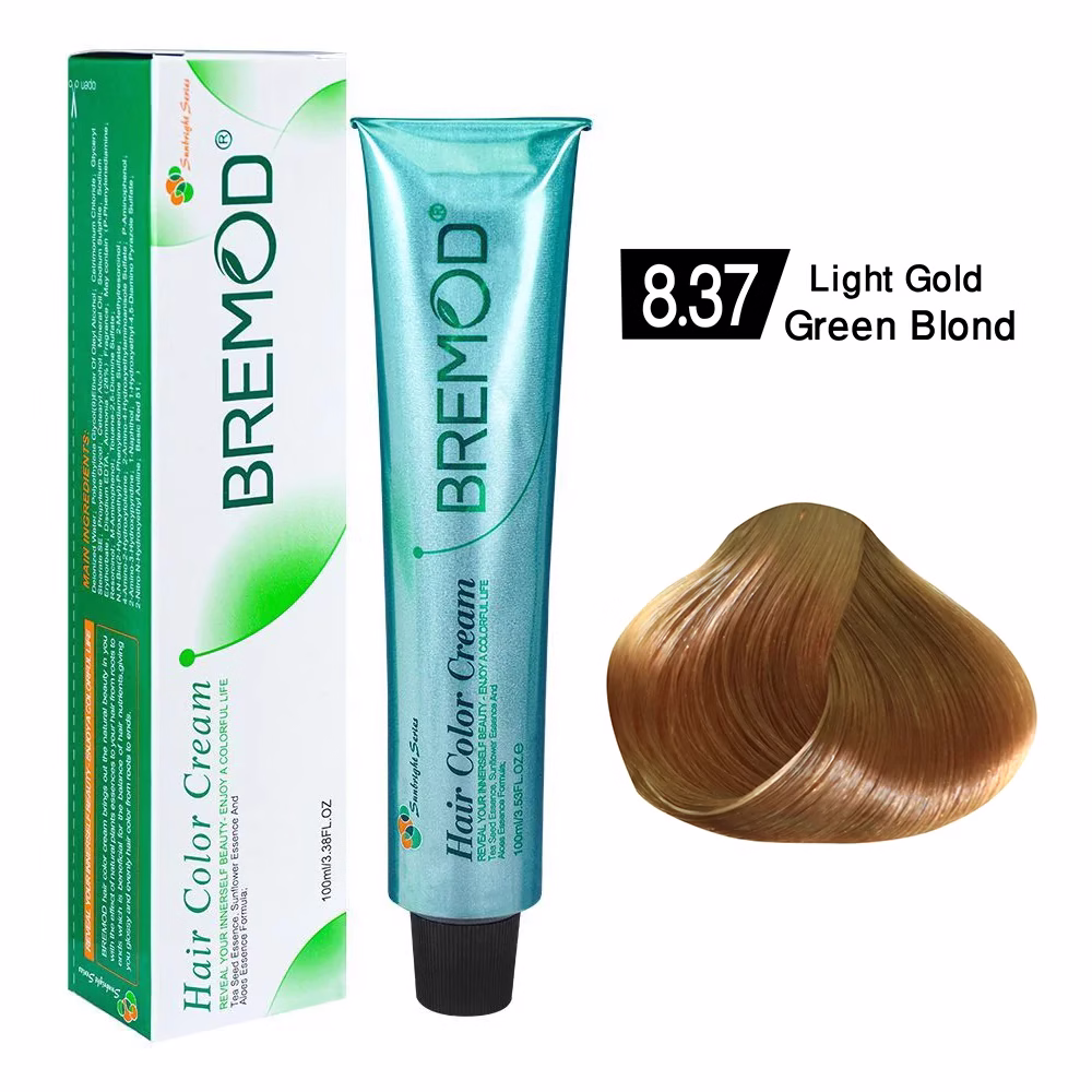 Bremod air Colour Light Gold Green Blond 8.37 100ml
