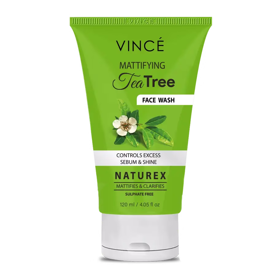 VINCE MATTIFYING Tea Tree Face Wash 120ml