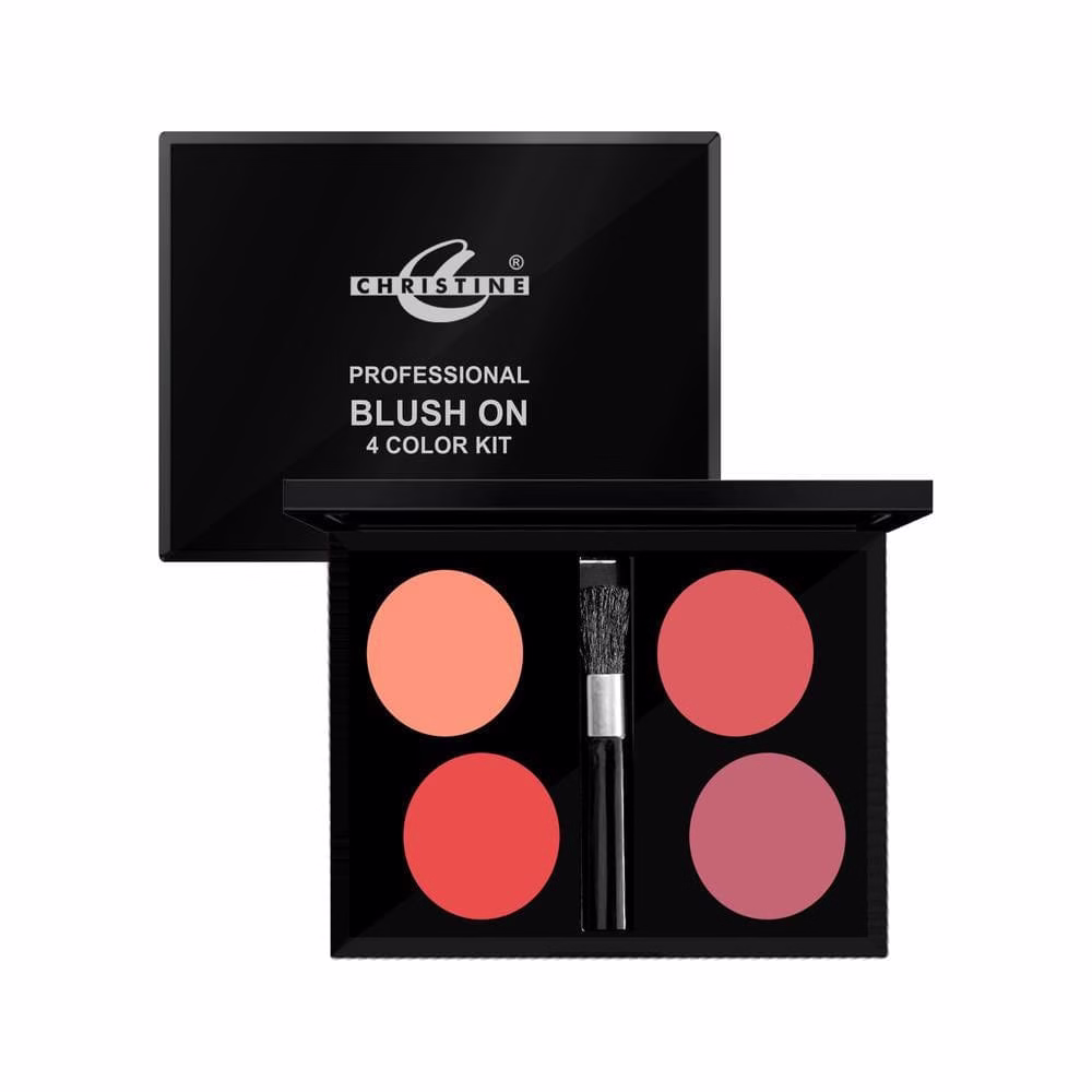 CHRISTINE PROFESSIONAL BLUSH-ON 4COLOR KIT (01)