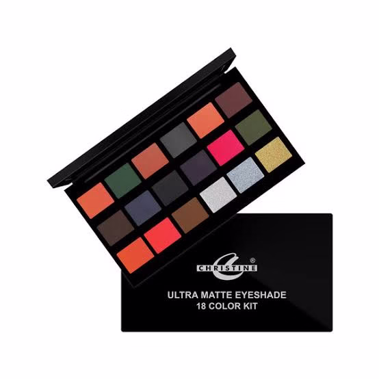 CHRISTINE ULTRA MATTE EYESHADE 18 COLOR KIT