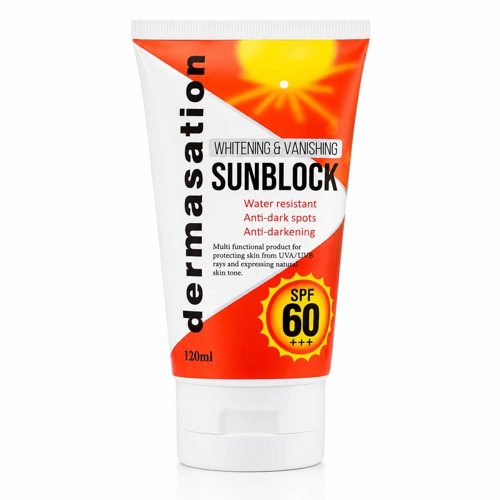 Dermasation Brightening & Vanishing Sun Block SPF 60+++