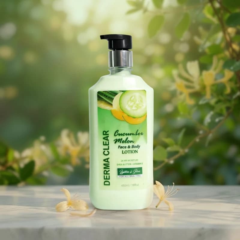 Derma Clear Cucumber Melon Lotion 500ml