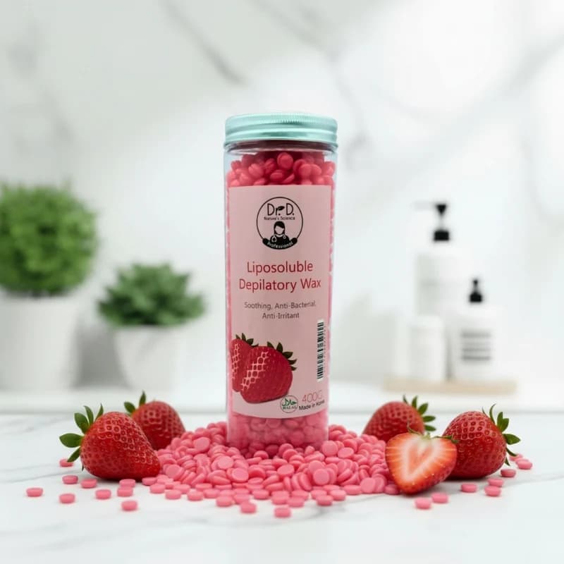 Dr Derma Liposoluble Depilatory Strawberry Wax